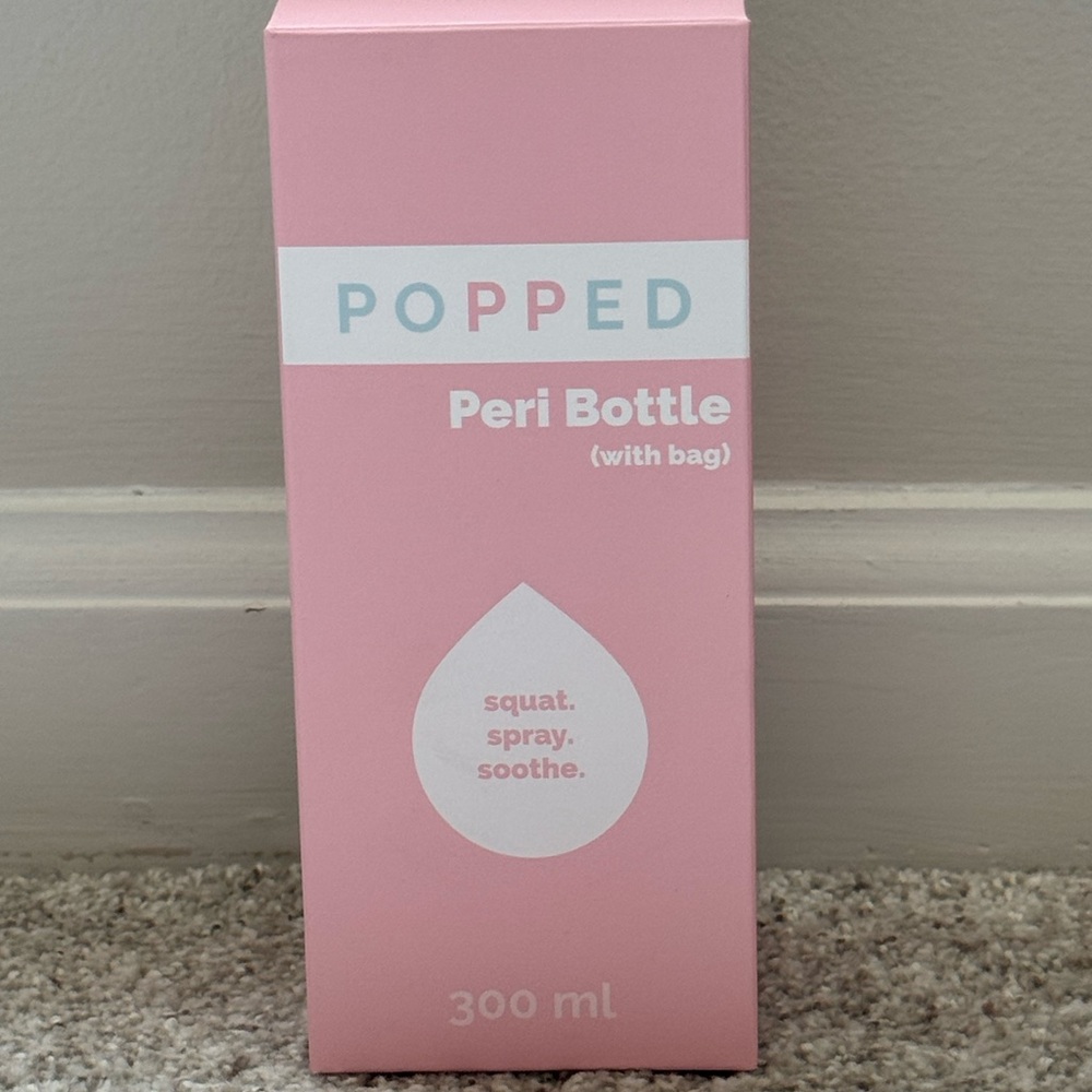 NEW Pink Peri Bottle with Bag